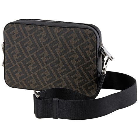 fendi logo crossbody|fendi crossbody bag men's.